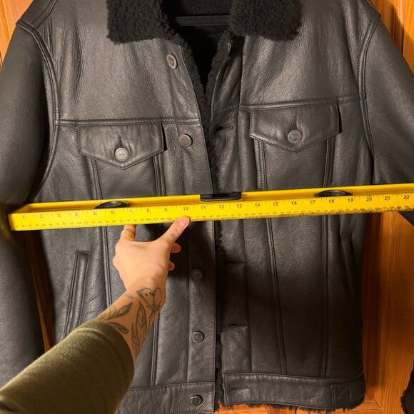 Sold~KITH leather trucker jacket XS - Picture 4 of 13